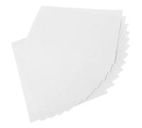 SOIMISS Drywall Repair Vinyl Patch 12Pcs Self Adhesive Waterproof Wall Covering Cracks Holes White Minimalist Skirting for Residential and Commercial Use