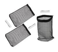 SOIMISS Durable Dryer Vent Lint Bags with Strong Adhesive Strips for Outdoor and Indoor Use Dust Catcher Filter Bags for Dusty Environments Extends Dryer Lifespan Black