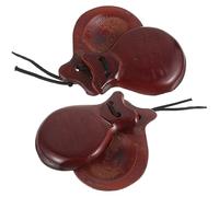 SOIMISS Early Learning Castanets Boys and Girls Toys Rhythm Instrument Small for Boy Girl Parties Performances