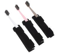 SOIMISS Elderly Toothbrush with Hand Strap Aid User Friendly Design for Disabled Patients Soft Bristles for Gentle Cleaning Durable Materials for Safe Daily Use Random Color