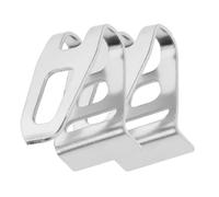 SOIMISS Electric Drill Hanger Hook Belt Clamp for Impact Drivers 2Pcs Sturdy Portable Tool Holder Small Size for DIY Hand Tool Use on Work Belts