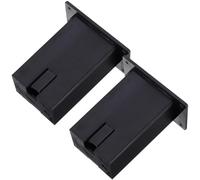 SOIMISS Electric Guitar Battery Holder 2Pcs 9V Battery Box Portable Plastic Case for Guitar Pickup Accessories