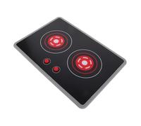 SOIMISS Electric Induction Cooktop for Realistic Kitchen Burner with Sound Light Effects for Indoor Role Playing Party Home Activities Enhances Parent Interaction