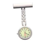 SOIMISS Elegant Pocket Watch Nurse Accessory Clip-Design Quartz Luminous Hands