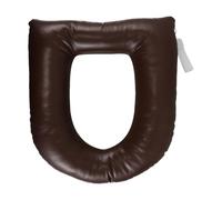 SOIMISS Elevated Toilet Seat Cushion Pad for Seniors and Thick Waterproof Eva Cotton Artificial Leather Cover with Non Slip Universal Fit Adds 3.54 Inches Height for Bathroom Safety
