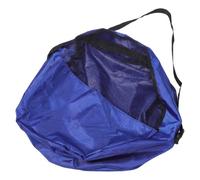 SOIMISS Exercise Hoop Carrying Case for Pilates Equipment and Gymnastics Hoops, Blue Polyester Bag with Shoulder Strap and Dual Handles, Resists Edge Fraying and Abrasions, Suitable