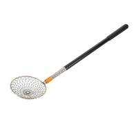 SOIMISS Extendable Chicken Egg Collection Tool with Adjustable 1.5M Black Rod and Protective Net Basket for Egg and Nut Gathering in Farm Settings