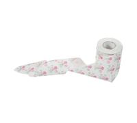 SOIMISS Floral Toilet Paper Roll Decorative Rose Printed Tissue for Home Office Paper Space Saving Design Bright Cheerful Bathroom Essential