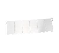 SOIMISS Folding Windscreen for Camping Lightweight Aluminum Alloy Wind Shield Easy to Carry Reduces Wind for Efficient Cooking Camping Supply for Family and Friends