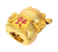 SOIMISS Fortune Cat Piggy Bank Cute Cat Money Box for Boys Intricate Craftsmanship Feng Shui Coin Storage Pot Chinese Year Housewarming Business Opening Ornament Charming Desktop Decor