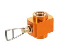 SOIMISS Fuel Canister Refill Adapter Valve for Camping Stove and Grill Portable Lightweight and Durable Gas Refill for Outdoor Activities