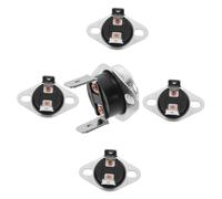 SOIMISS Fuse with Materials Aluminum and Copper Alloy, Convenient Replacement 5pcs Thermal for Heat Element to Install Accurately Control Temperature Dryer Household Appliance