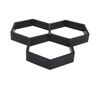 SOIMISS Garden Paving Mold DIY Path Maker for Cement Patios and Driveways Reusable Outdoor Stepping Mould for Sidewalk Decoration