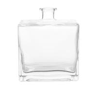 SOIMISS Glass Aromatherapy Square Flat Vase Diffuser 350Ml Japanese Style for Toilet Water and Home Decor
