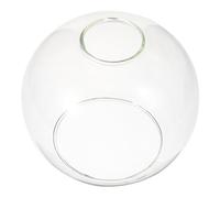 SOIMISS Glass Globe Lamp Shade Replacement Double Hole Cover for Pendant Ceiling Light 8 Inch Diameter Suitable for Living Room Bedroom
