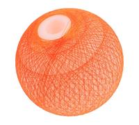 SOIMISS Globe Lampshade Replacement for Indoor Ceiling Light Fixture Round Ball Lamp Cover with Aperture Durable Plastic DIY Decorative Lamp Shade