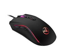 SOIMISS Glowing Gaming Mouse Wired Computer Accessory Dpi Adjustable Level Sensitivity Durable Ergonomic Design for Precise Positioning and Comfortable Long Use Black