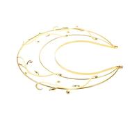 SOIMISS Goddess Crown Headband Elegant Renaissance Headdress for Women Halloween Costume Parties Comfortable Fit Chic Design for Balls Weddings