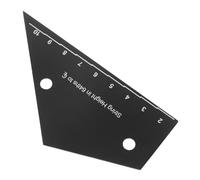 SOIMISS Guitar Action Gauge String Height Measuring Tool for Electric Bass Acoustic Guitar Portable Precision Ruler for Fret Level and String Distance