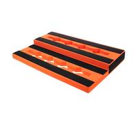 SOIMISS Guitar Effects Pedal Board Lightweight Eva Single Track Board with Interlocking Rails Secure Mounting for Versatile Effects Setup for Rock Blues Musicians Stage