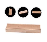 SOIMISS Guitar Neck Rest Holder Practical Wooden Neck Support for Cleaning and Maintenance of Guitars Basses Ukuleles Mandolins Khaki