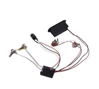 SOIMISS Guitar Wiring Harness Bass Tone Control Wiring Harness Band Equalizer and Preamp Circuit