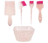 SOIMISS Hair Dyeing for Streaking and Highlighting Professional Salon Tools Including Mixing Bowl Soft Brush and Dying Kit for Women Hair Coloring