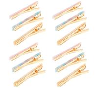 SOIMISS Hair Styling Clips 12 Pcs Acetate Leopard Print Claw Clips for Women Everyday and Formal Wear