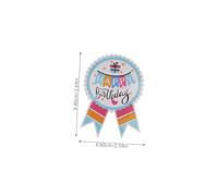 SOIMISS Happy Birthday Seal Stickers Self Adhesive Packaging Stickers for Gift Decoration Party Favors for Boys and Firm Adhesion with No Residue for Birthday Presents