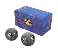 SOIMISS Health Massage Handball Chinese Traditional Baoding Balls for Hand Therapy Exercise Fitness Trigger Point Relief Palm Massager