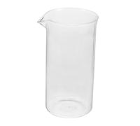 SOIMISS Heat Resistant Glass Press Cup with Handle for Espresso and Tea Brewing Easy Clean Replacement Beaker Compatible with Press Style Coffee Makers Multifunctional Coffee and Tea