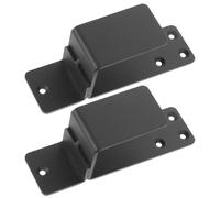 SOIMISS Heavy Duty Door Barricade Bar Brackets U Bracket 2Pcs for Front Door Shed and Warehouse Security