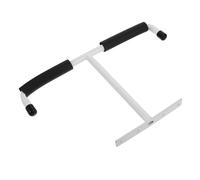 SOIMISS Heavy Duty Kayak Storage Rack Ceiling Mount for Garage Hooks Bicycle and Canoe Hanger Easy Installation Space-saving White Rack for Secure Overhead Organization