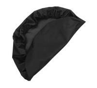 SOIMISS Heavy Duty Oxford Fabric Round Fire Pit Cover and Fireproof with Elastic Hem for Secure Fit Weather-resistant Protection for Outdoor Gas Fireplaces and Patio Fire Pits Black
