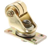 SOIMISS Heavy Duty Upright Piano Caster Wheels Metal Brass Wheels for Musical Instrument Mobility and Furniture Use in Gold Tone