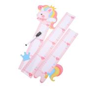 SOIMISS Height Measuring Sticker with Cartoon Animals Removable Growth Chart Wall Decal for S Nursery Kindergarten Decoration and Bright Growth Chart