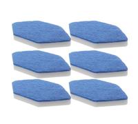 SOIMISS Hexagonal Diamond Sponge Blocks 6Pcs Sponge Mop Head Refills for Bathtub and Kitchen Grease Cleaning Compatible with Vileda Heavy Duty Mop Pads