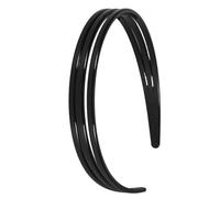 SOIMISS Hollow out Teeth Headband Triple Layer Toothed PC Hairband Hair Hoop Black, Secure Fit, Comfortable Wear for Women, Casual Daily Wear and Party