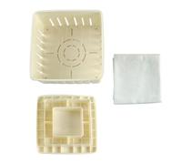 SOIMISS Homemade Tofu Mold Tool Simple to Use Convenient to Operate Pp Material with Gauze Kitchen Gadget for Tofu Making