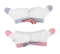 SOIMISS Infant Thumb Sucking Stop Gloves for Babies Baby Finger Sucking Corrector Mittens Thumb Soft Cotton Fabric 2 Pairs Pack for Toddlers