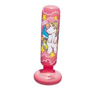 SOIMISS Inflatable Cartoon Boxing Punch Bag for Leak PVC Material Bounce Back Freestanding Column Portable Kick Boxing Fitness Fun for Home and Outdoor Use