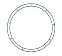 SOIMISS Iron Wreath Frame 30cm round DIY Wreath Loop Iron Flower Frame Home Decor Accessory for Christmas and Seasonal Garland Making Random Color