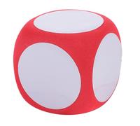 SOIMISS Jumbo Writable Foam Dice Blank Foam Dice for Classroom Activities DIY Educational Tools Safe Material for Math Games and Creative Learning