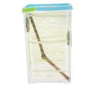 SOIMISS Jumping Enclosure Kit Transparent Reptile Breeding Box for Stick Insects and Spiders Habitat with Proper Ventilation Easy Maintenance Educational Tool