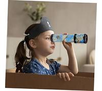 SOIMISS Kaleidoscope Small Interactive Educational for Boys and Material with Rotating Collar Creating Endless Patterns Portable Creative Gift Random Color