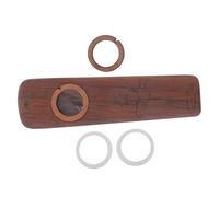 SOIMISS Kazoo Musical Instrument for Adults and Beginners Lightweight Durable Walnut Wood Kazoo Easy to Play Music Companion for Guitar Ukulele Outdoor Use