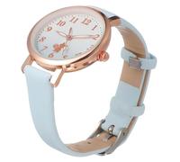 SOIMISS Kids Luminous Watch Analog Quartz Luminous Hands Blue Strap Children’s Learning Watch Sturdy Anti-Fall Suitable for Everyday Use