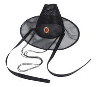 SOIMISS Korean Gat Hat Black Mesh Sun Protection Hat with Strap Traditional Joseon Dynasty Costume Fedora for Men Adult Cosplay Party and Stage Performance