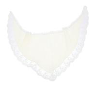 SOIMISS Lace Triangle Headscarf for Women Soft Comfortable Fabric Versatile Bandana Scarf Multi Way Wear as Headband Neck Scarf Wrist Wrap Stylish Floral Kerchief Accessory