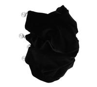 SOIMISS Large Velvet Square Scrunchies for Women Jumbo Elastic Hair Ties for Thick Hair Dual Purpose Korean Style Wristbands